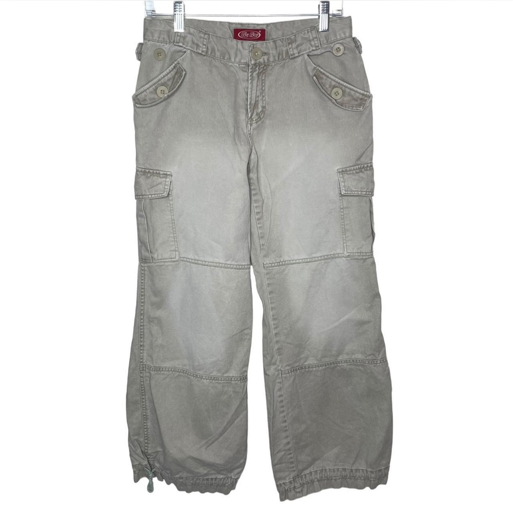 VINTAGE 2000s Women’s Grunge Oversized Low Rise Cargo Pants Size 9